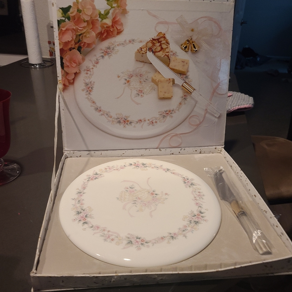 Makisa China cheese tray
